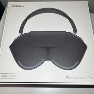 Apple Black Earbud Headphones Sleek Design